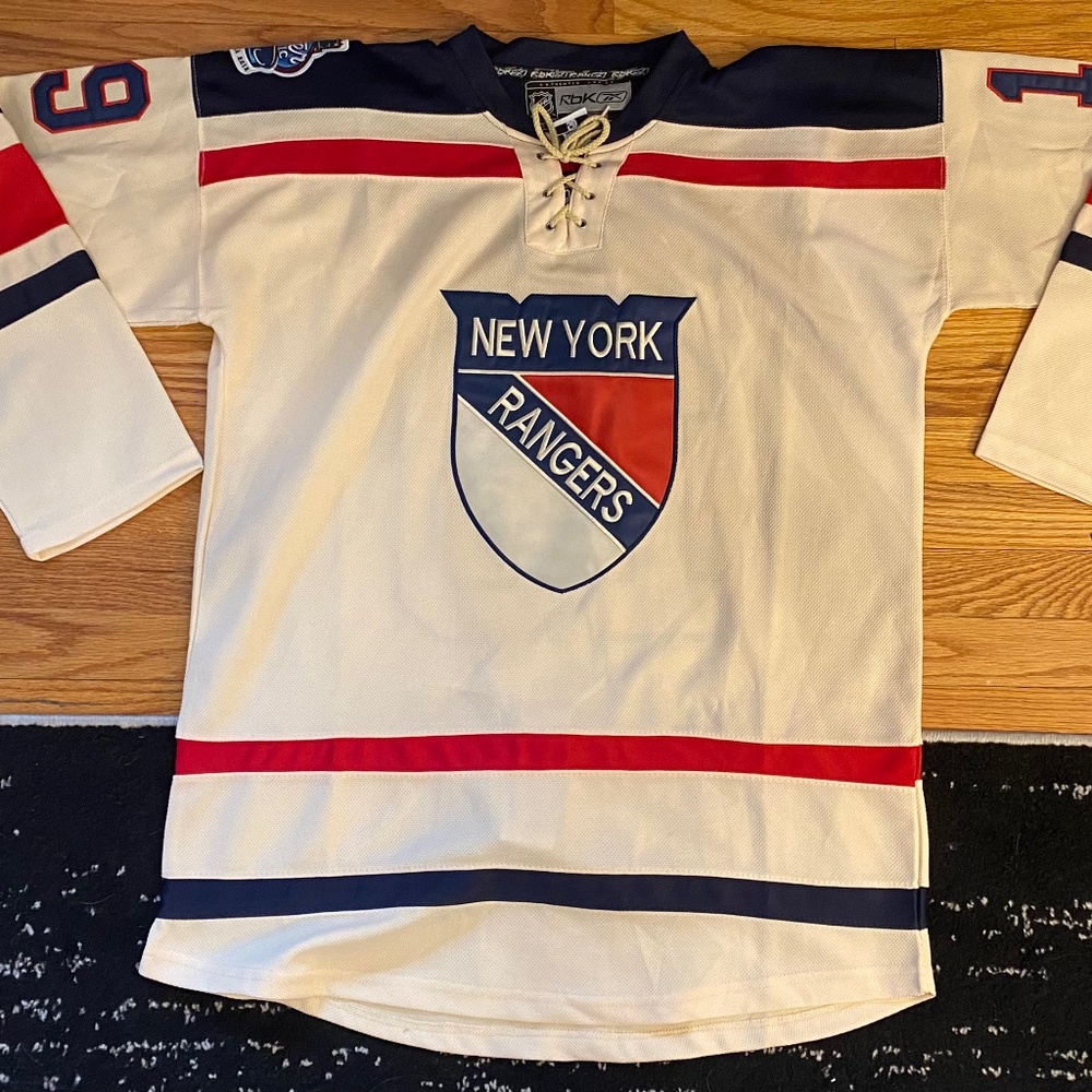 2012 Winter Classic New York Rangers Richards Jersey